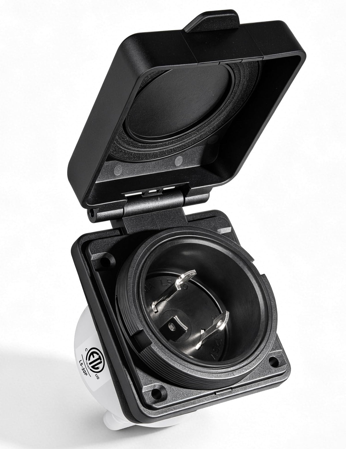 MECMO front flanged inlet installed flush showing neat exterior finish and secure mount