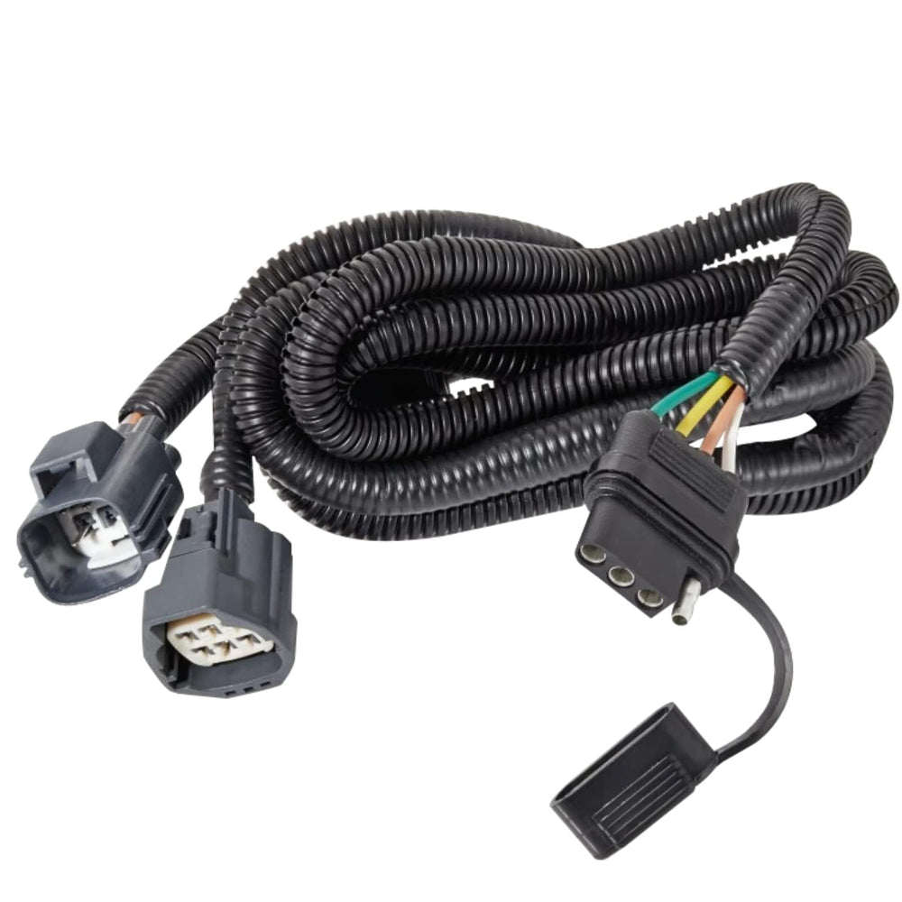 MECMO front view of harness showing full kit and fitment advantage