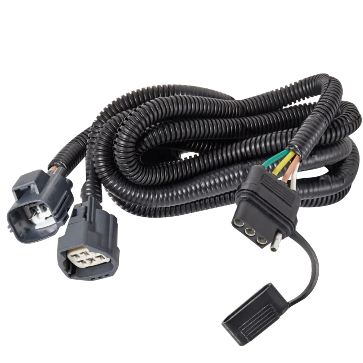 MECMO front view of harness showing full kit and fitment advantage