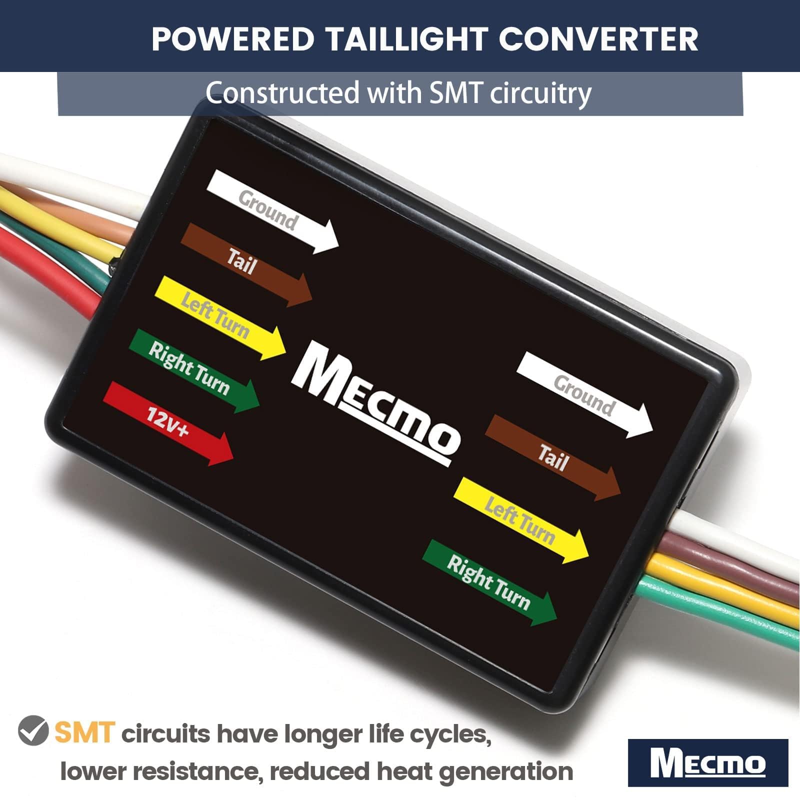 MECMO harness installed beneath vehicle providing tidy, out-of-the-way storage benefit