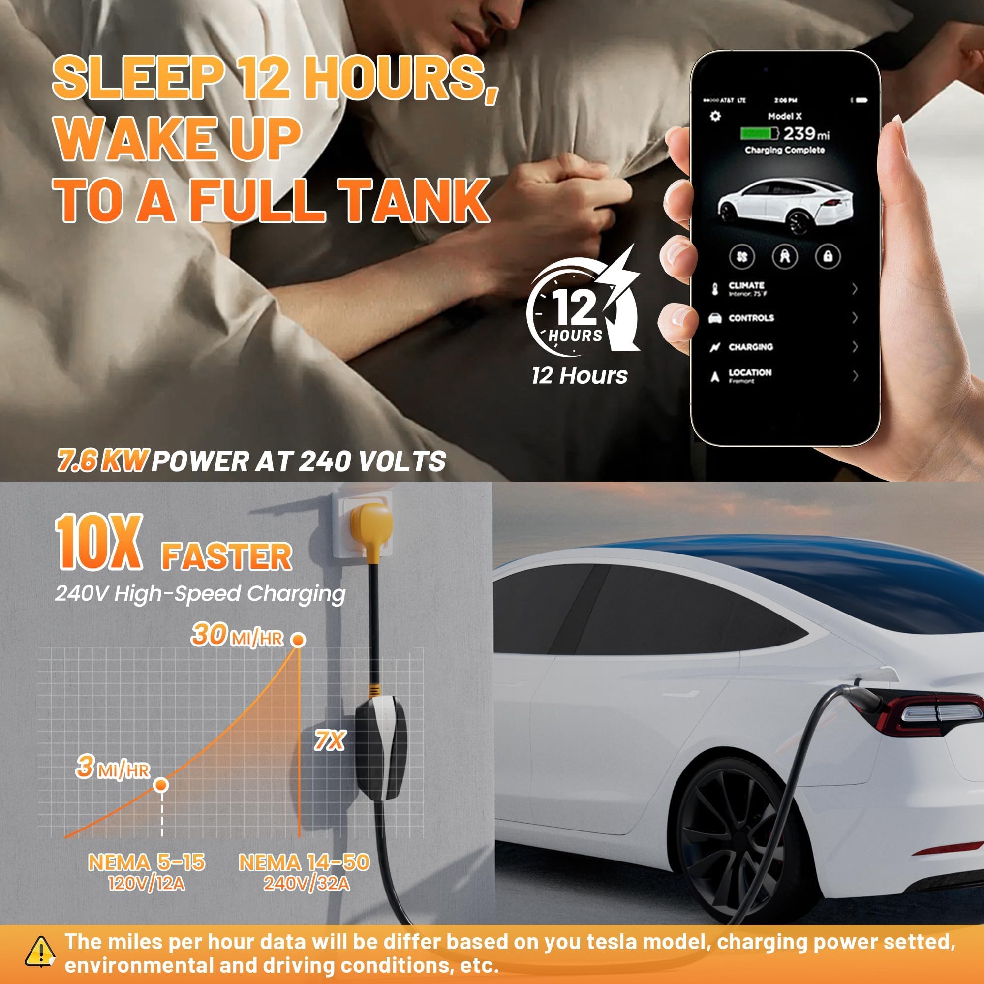 MECMO adapter held in hand to show scale and portability for travel and on-the-road charging