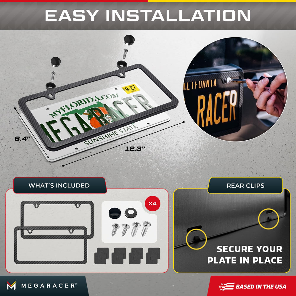 Mega Racer foam pad and clip detail reducing rattle and vibration