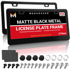 Mega Racer front-mounted frame showing slim profile and clean fit