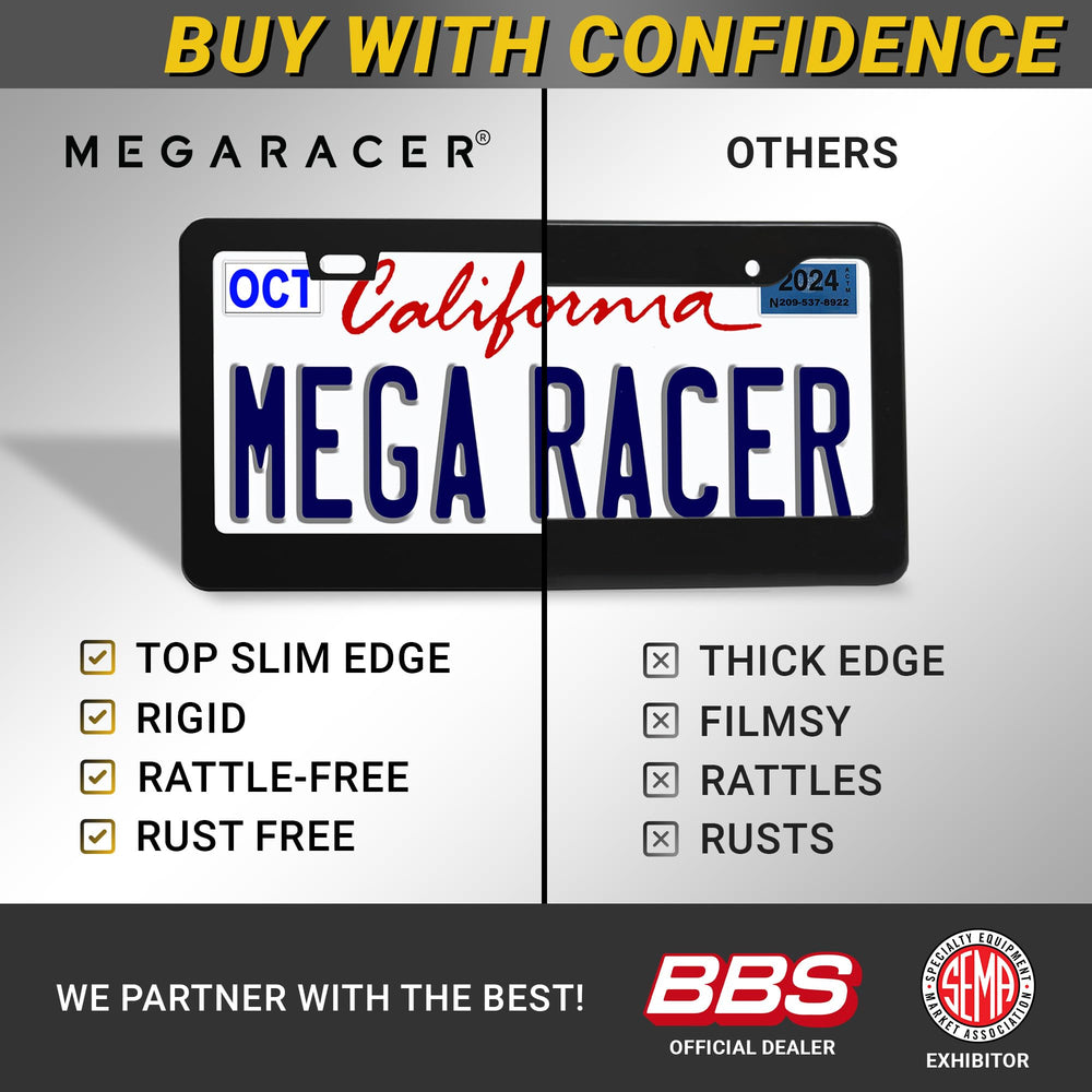 Mega Racer installation in progress demonstrating easy swap install