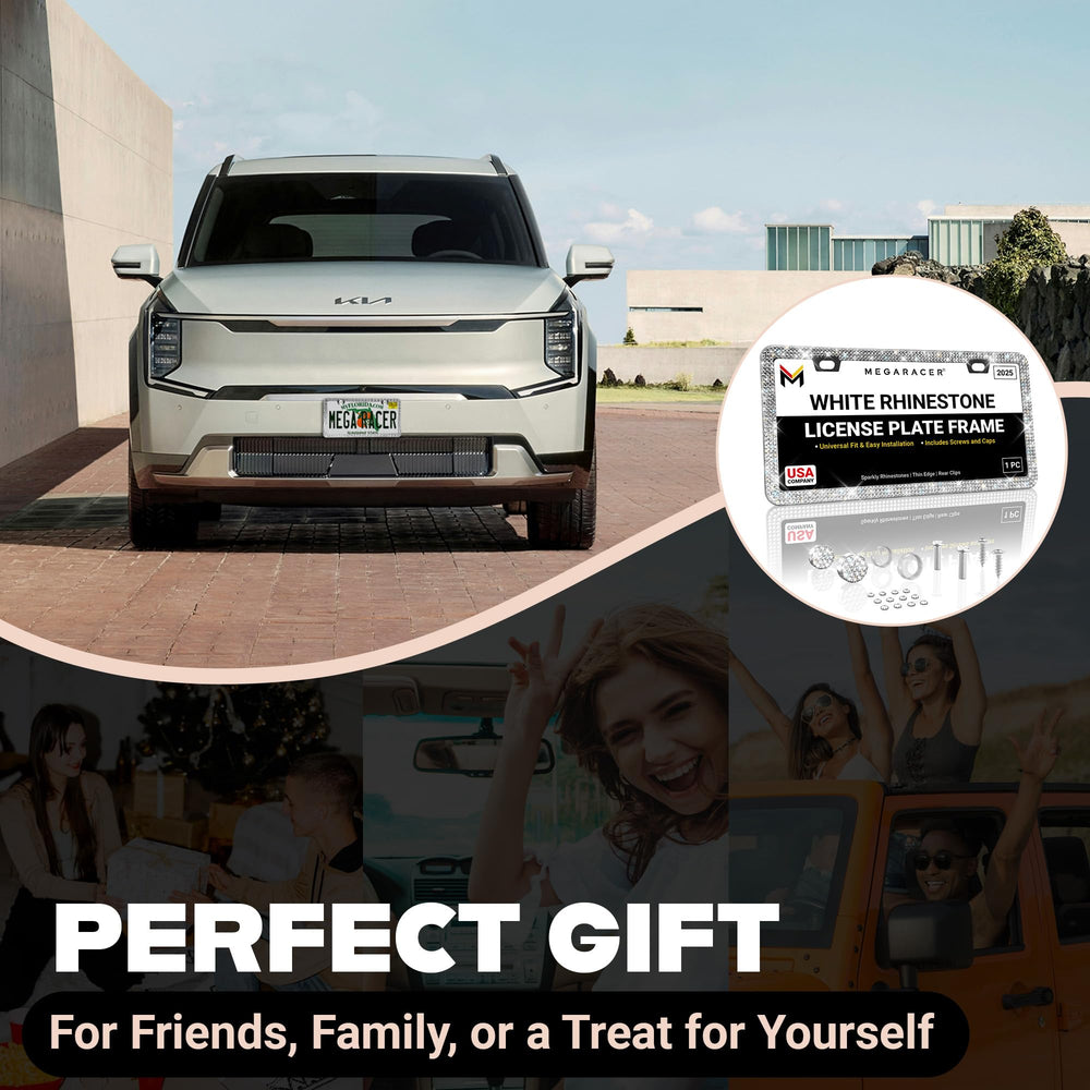 Mega Racer lifestyle shot driving with frame visible benefit: stylish everyday accessory