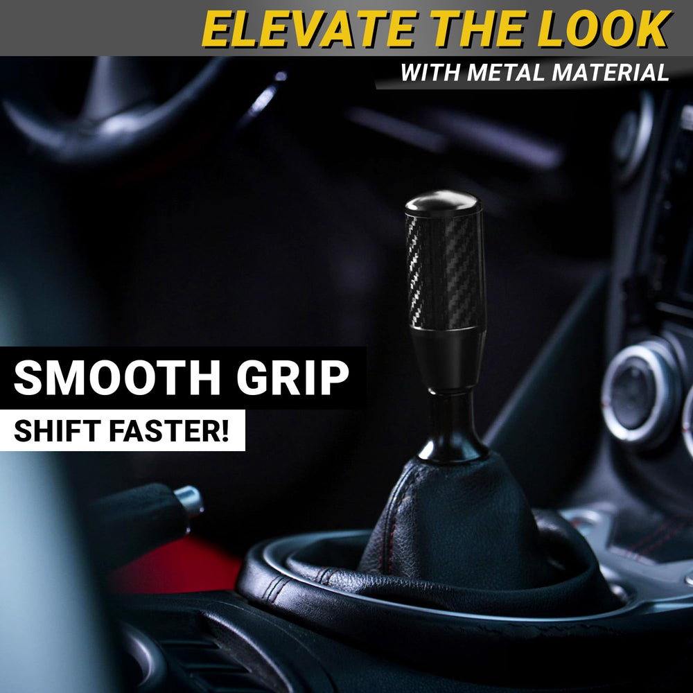 Mega Racer side profile demonstrating weighted shape for improved shifting control