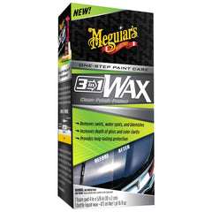 Meguiar's pouring liquid close-up showing easy application and control