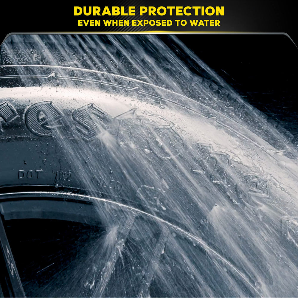 Meguiar's application close-up with foam pad demonstrating smooth spread