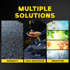Meguiar's hand applying wax on hood demonstrating precise control and finish