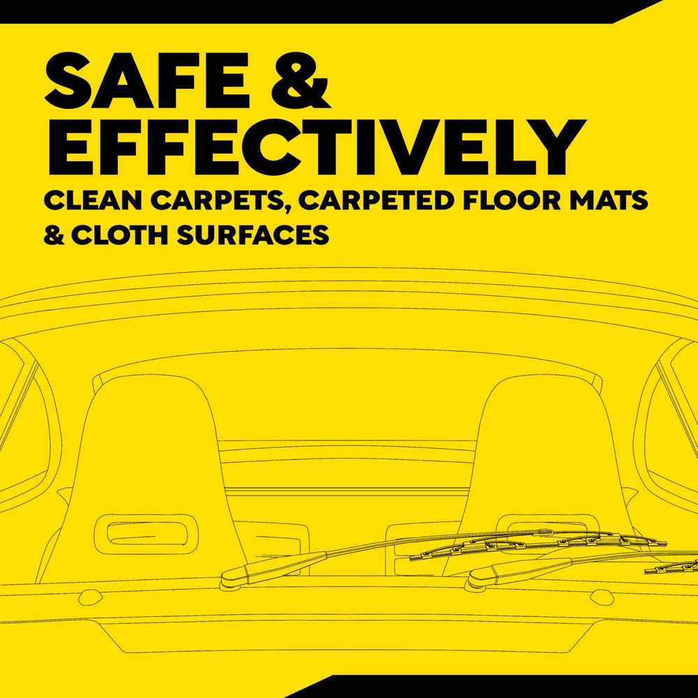 Meguiar's product bottle label highlighting safe pH-neutral cleaning benefit