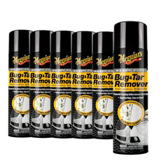 Meguiar's front packaging bottle showing label and foaming spray for quick residue removal