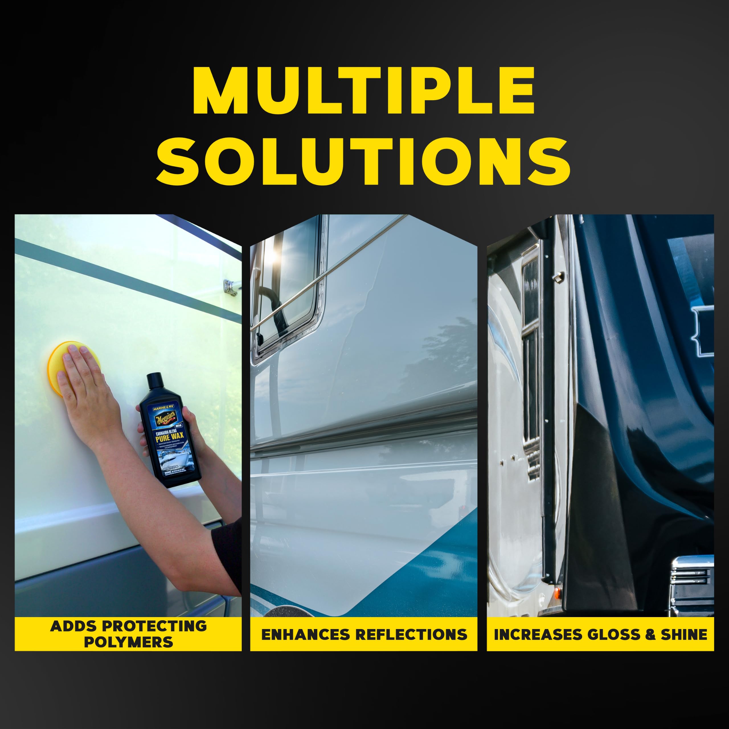 Meguiar's wax texture close-up demonstrating smooth application benefit