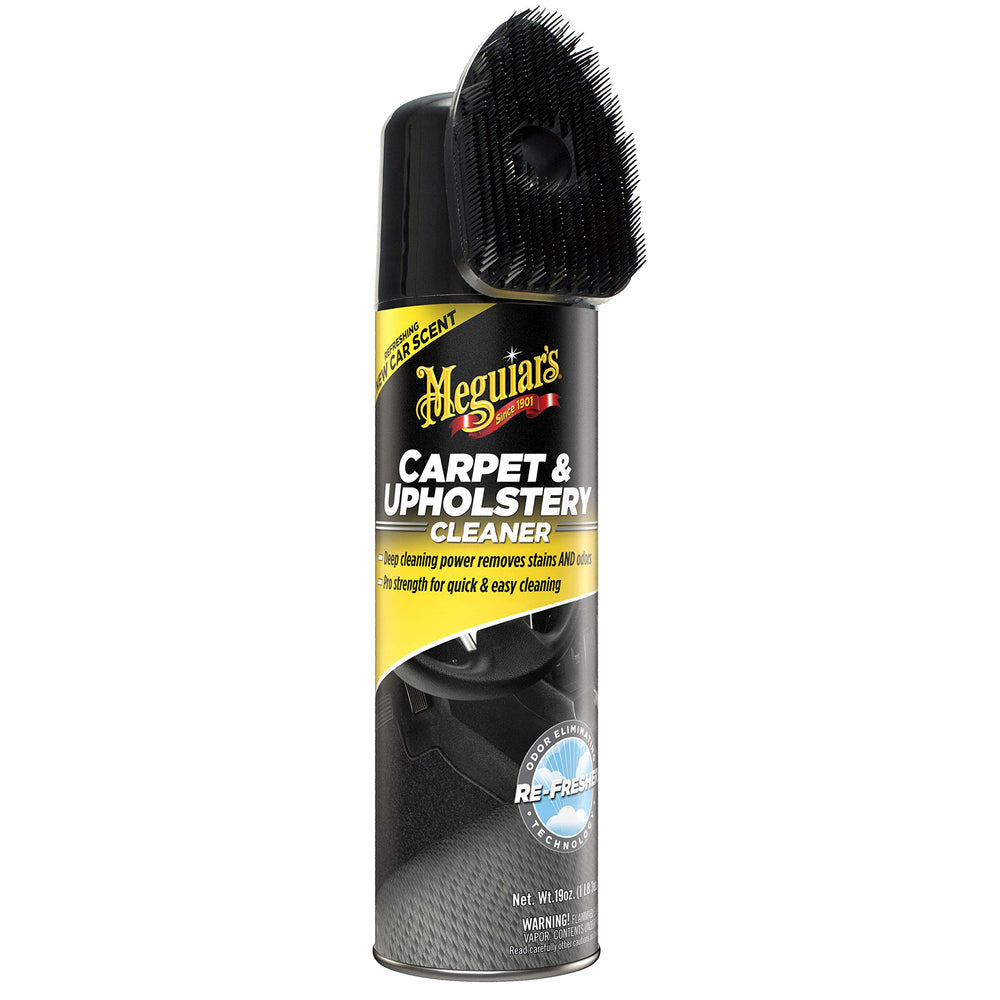Meguiar's front packaging of G9719 showing label and 19 oz can, easy identification benefit