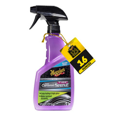 Meguiar's front label showing product name and size for clear identification