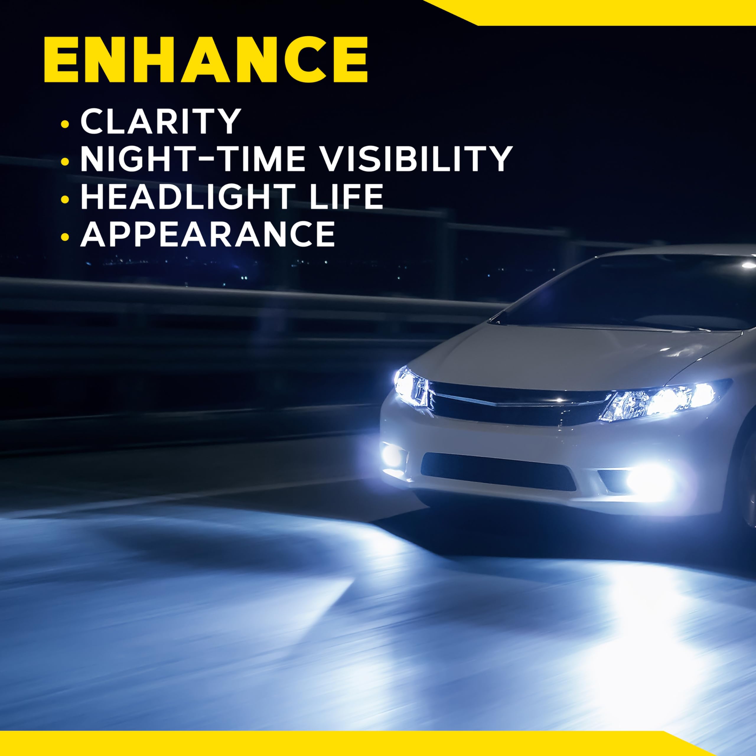 Meguiar's restored car in driveway illustrating improved appearance and longevity