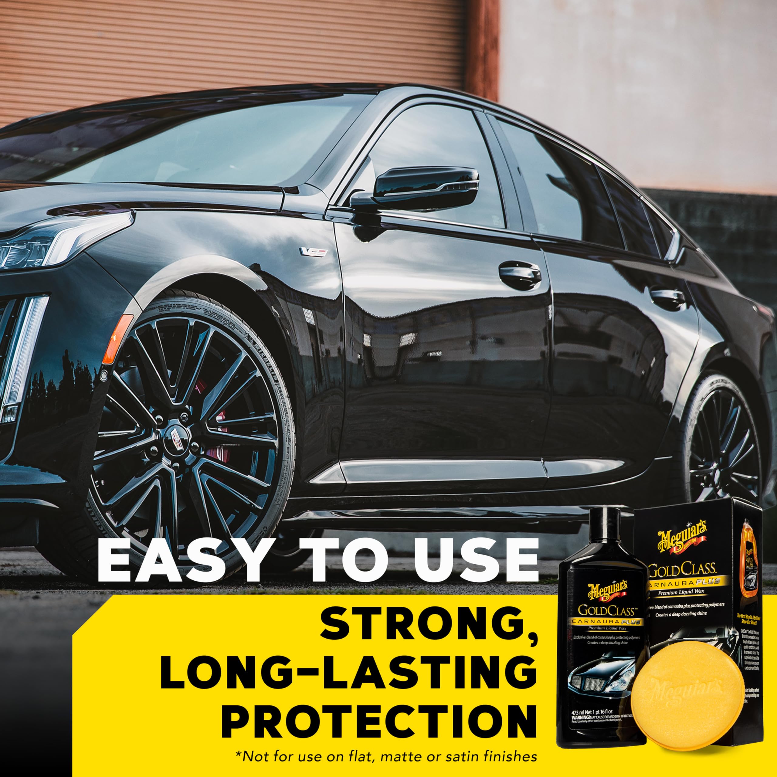 Meguiar's close-up of liquid wax texture illustrating smooth spreadability