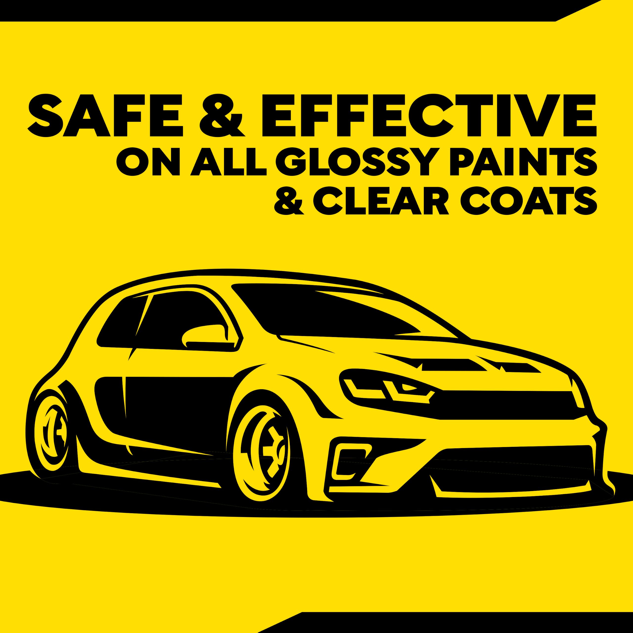 Meguiar's M100 on a rotary buffer removing defects faster and cleaner