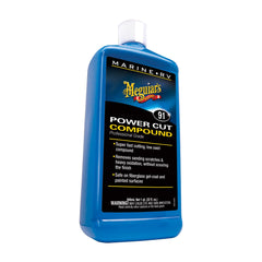Meguiar's M91 cream texture closeup illustrating consistency for even cutting