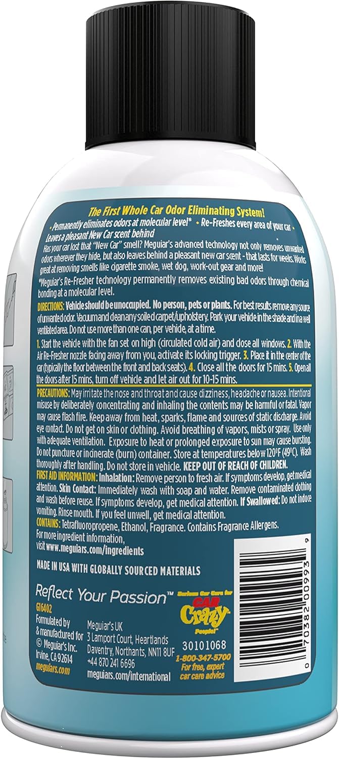 Meguiar's six-pack displayed for value and multiple-treatment convenience