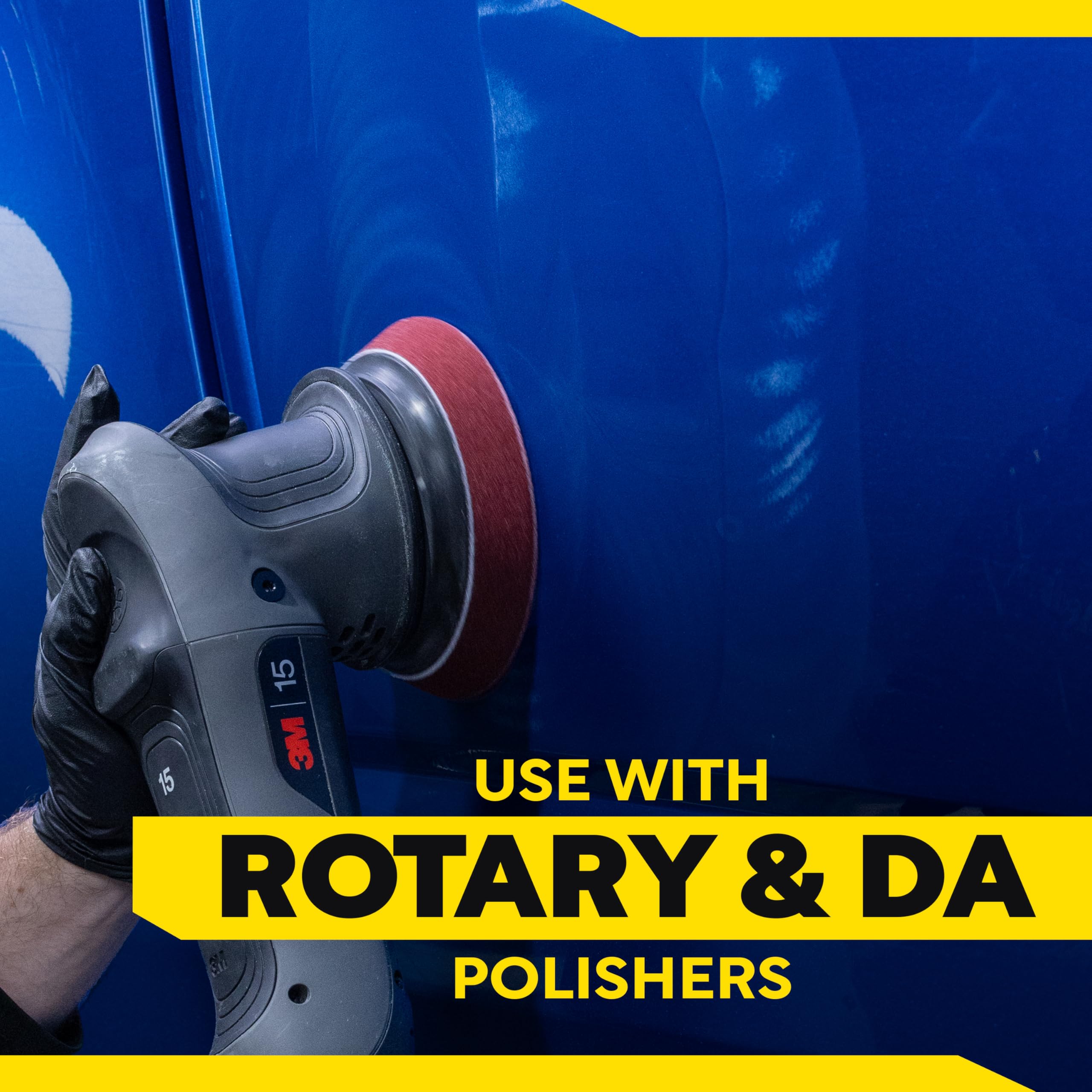 Meguiar's washed pad air-drying to show reusability and longevity benefit
