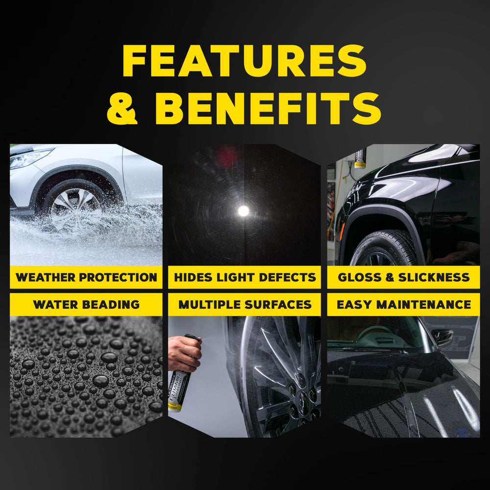 Meguiar's spreading coating with microfiber towel delivering even coverage