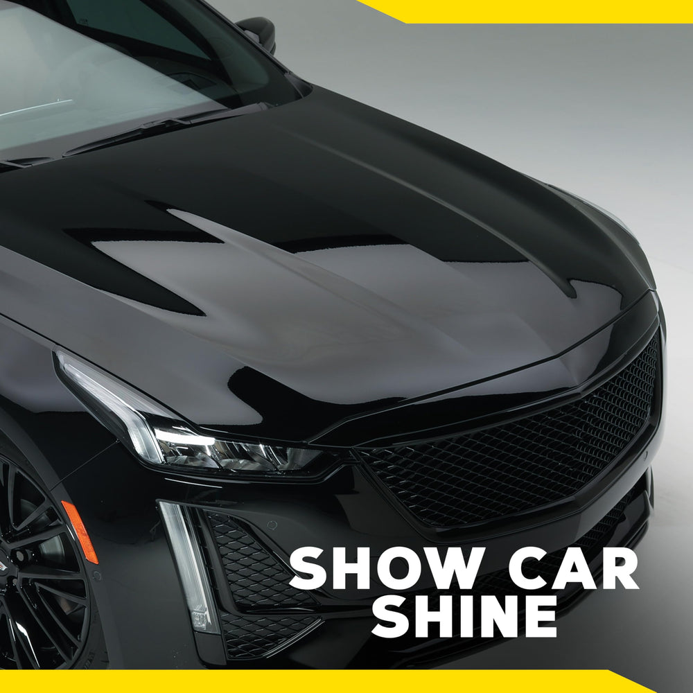 Meguiar's label detail highlighting safe clear coat formula benefit