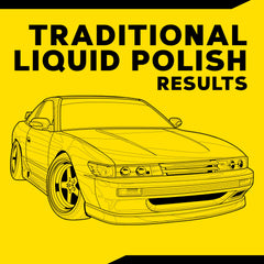 Meguiar's close-up on paint reflection showing deep shine benefit