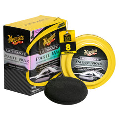 Meguiar's jar front view showing label and premium branding benefit