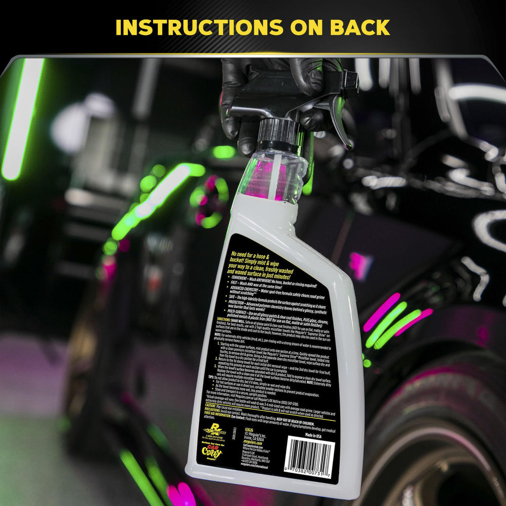 Meguiar's removing light soils from windshield showcasing clearer visibility benefit