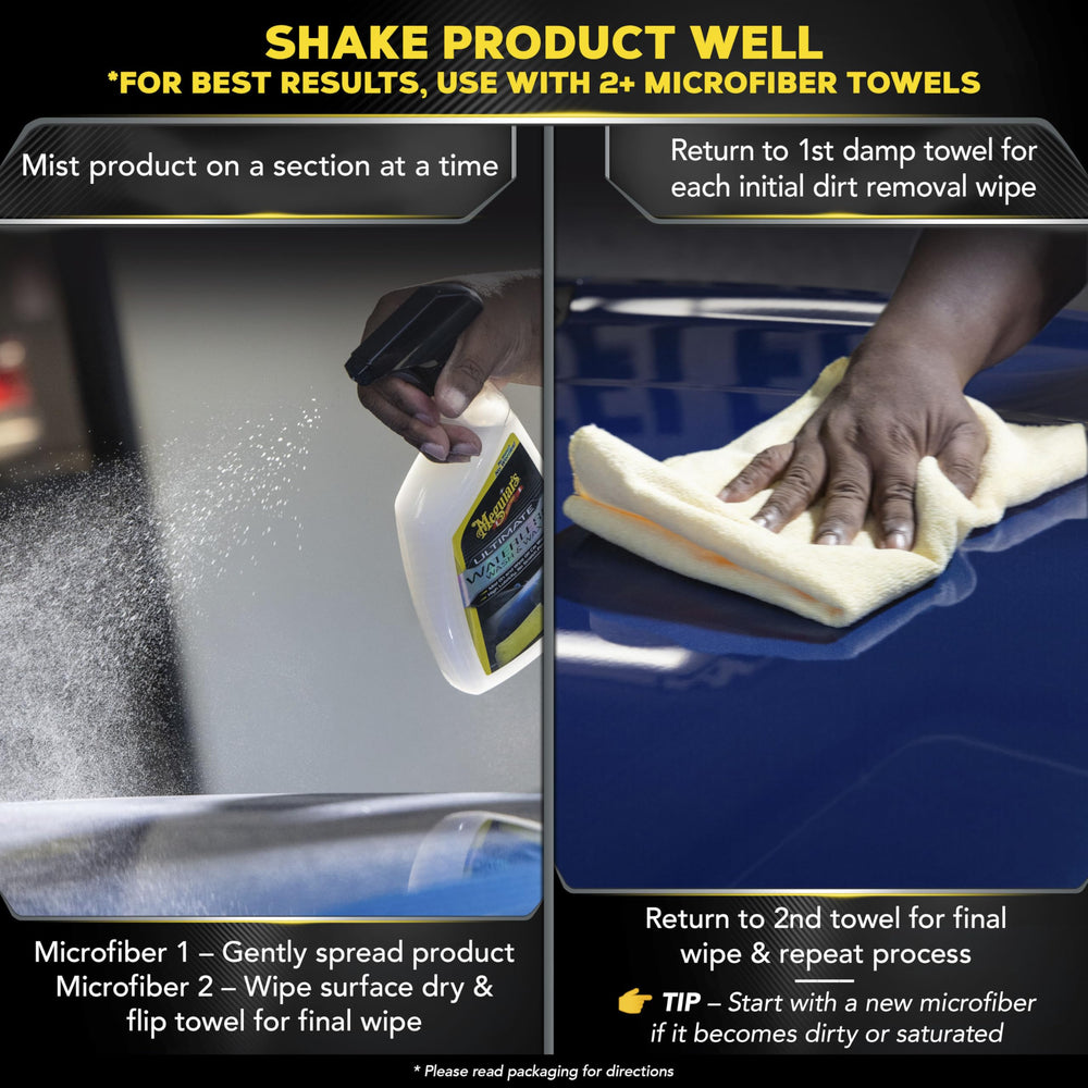 Meguiar's silky lotion texture close-up highlighting lubricity for scratch reduction