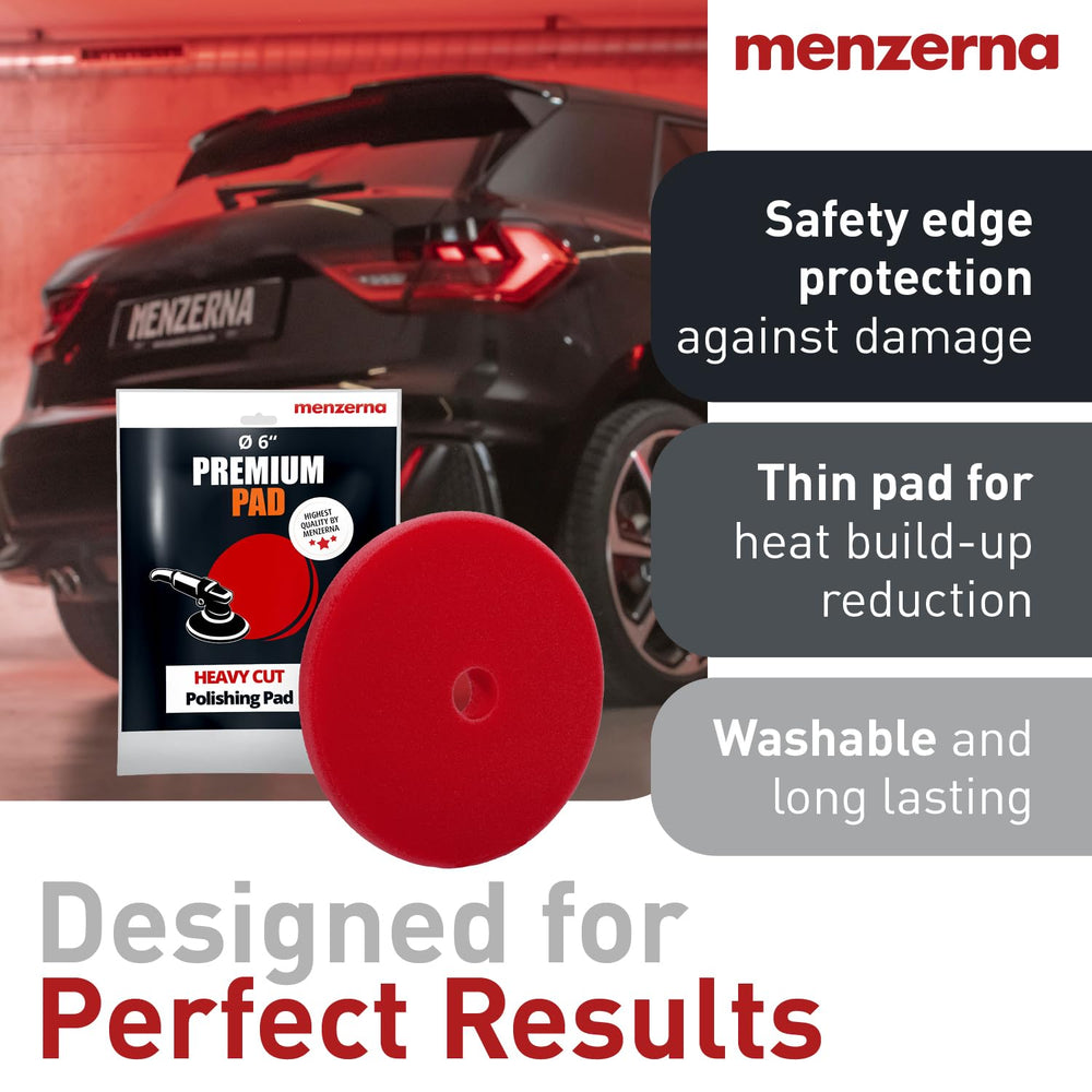 menzerna close-up of open-cell foam texture highlighting durability and heat reduction benefit