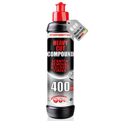 menzerna front bottle showing product and clear branding for quick identification