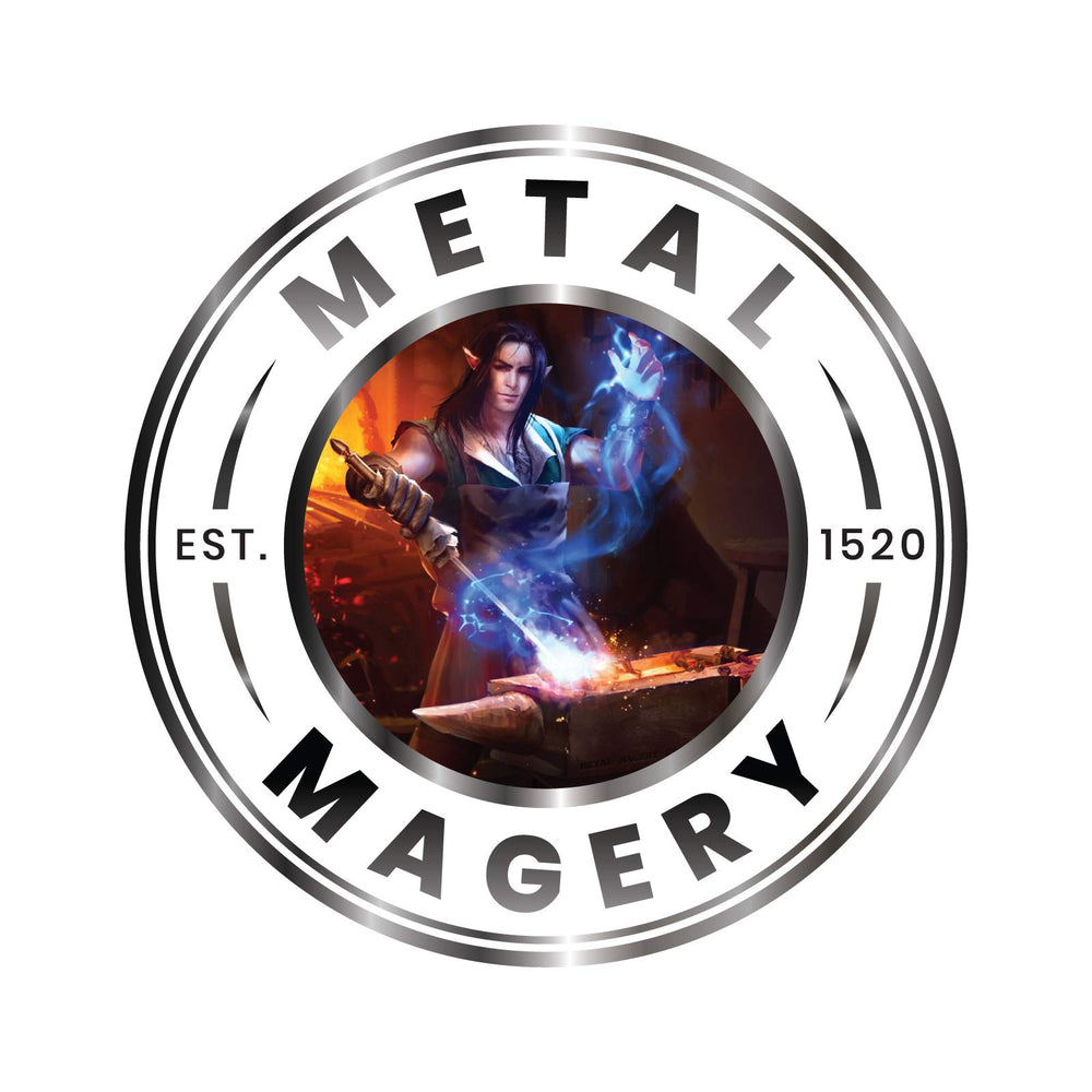 METAL MAGERY stored in a toolbox illustrating easy carrying and organized access