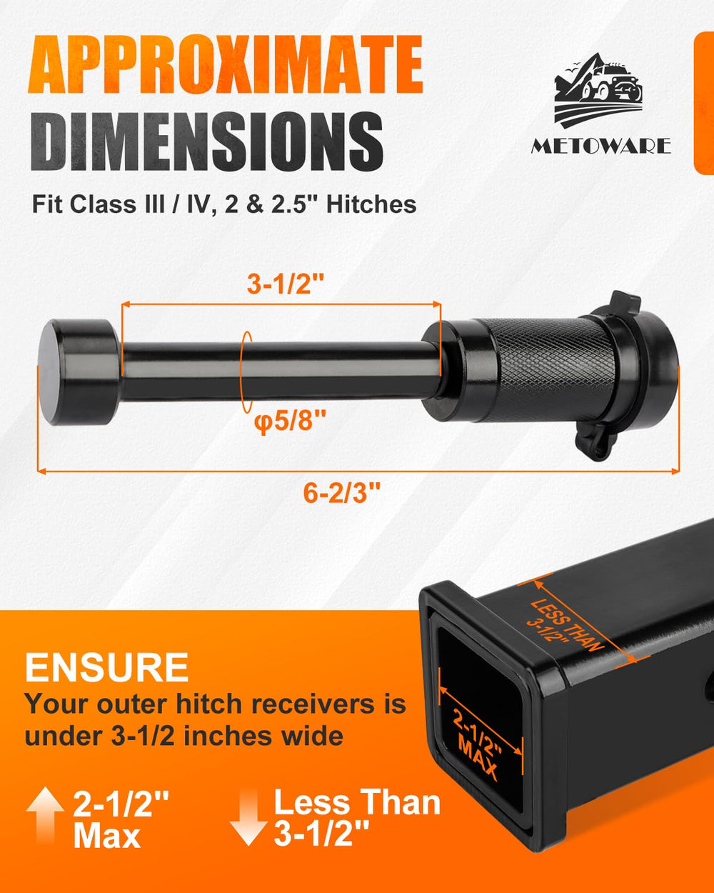 METOWARE close-up of tubular core showing pick-resistant locking benefit