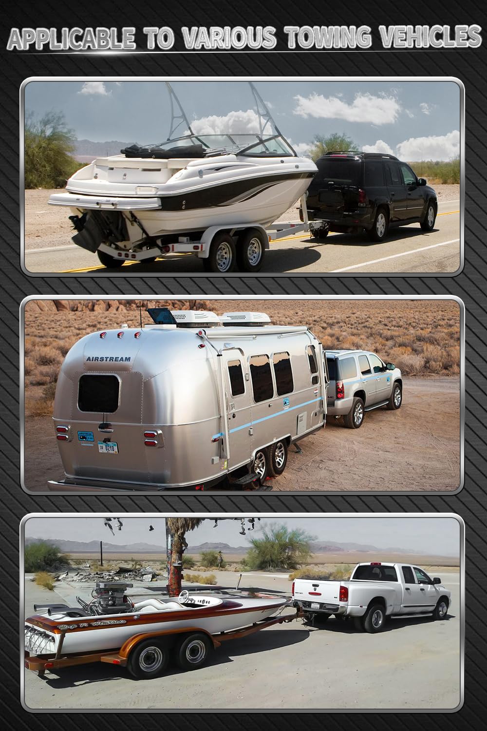 METOWARE hitch installed on truck illustrating ready-to-tow capability