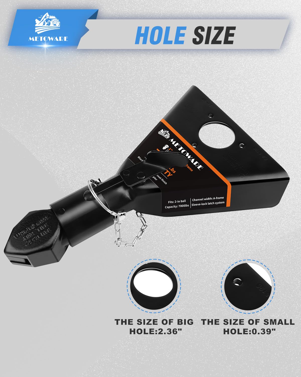 METOWARE towing lifestyle scene showing reliable haul and stability