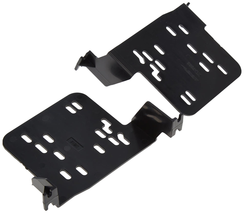 Metra side view showing mounting points for secure, gapless install