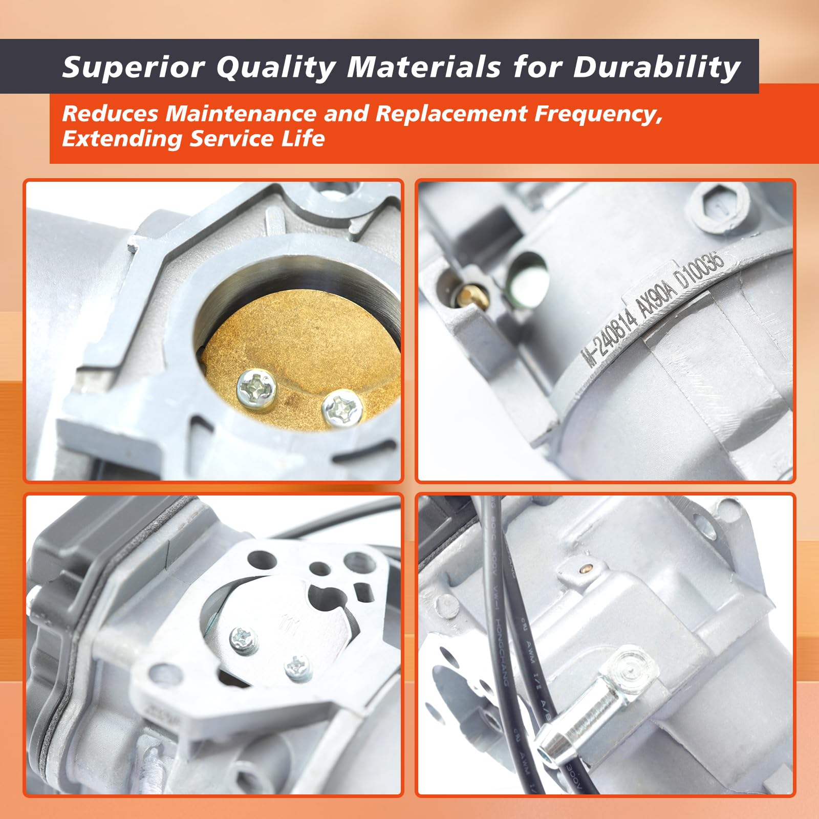 Mhrxusd carburetor installed on engine illustrating ready-to-run restoration benefit