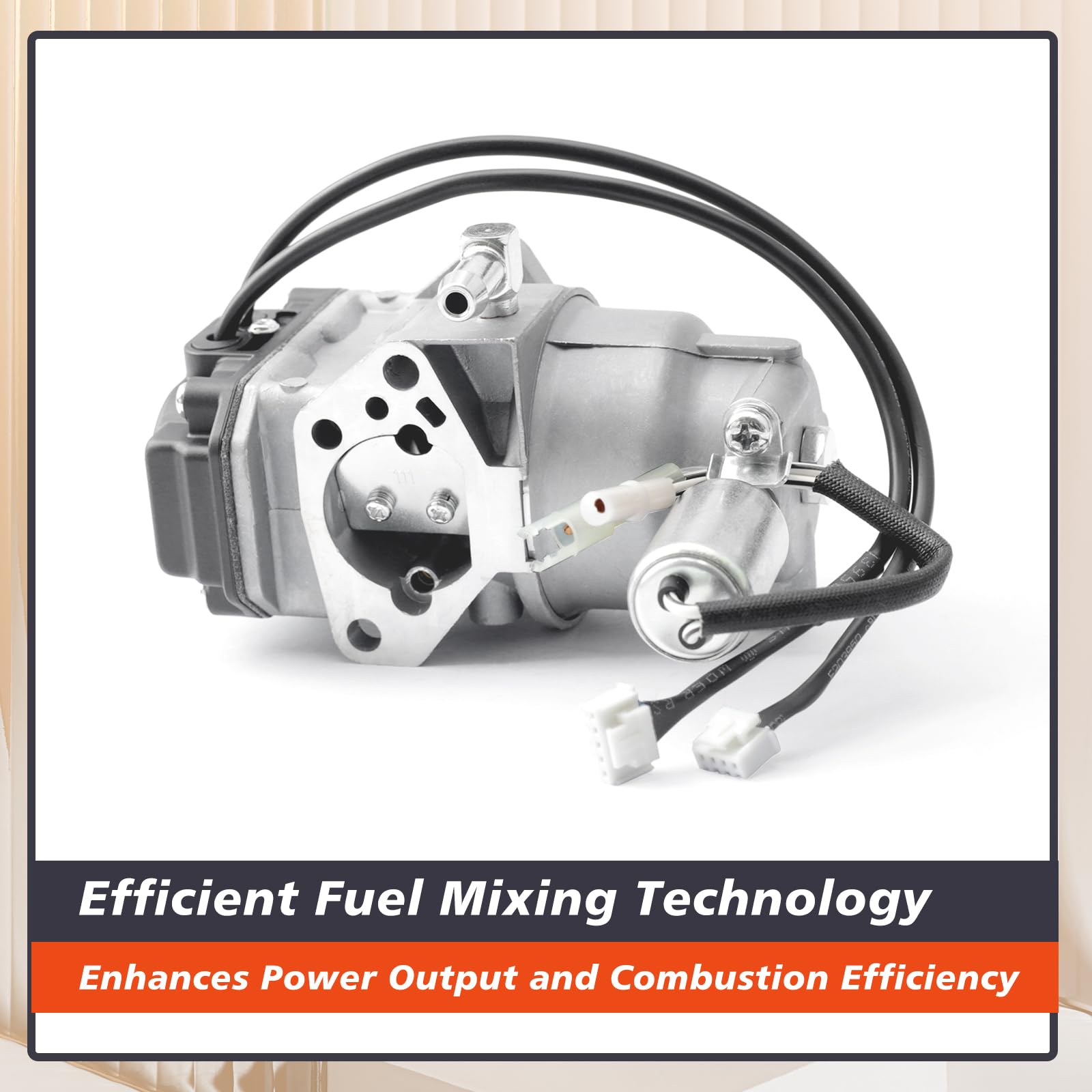 Mhrxusd carburetor material finish closeup highlighting aluminum durability benefit