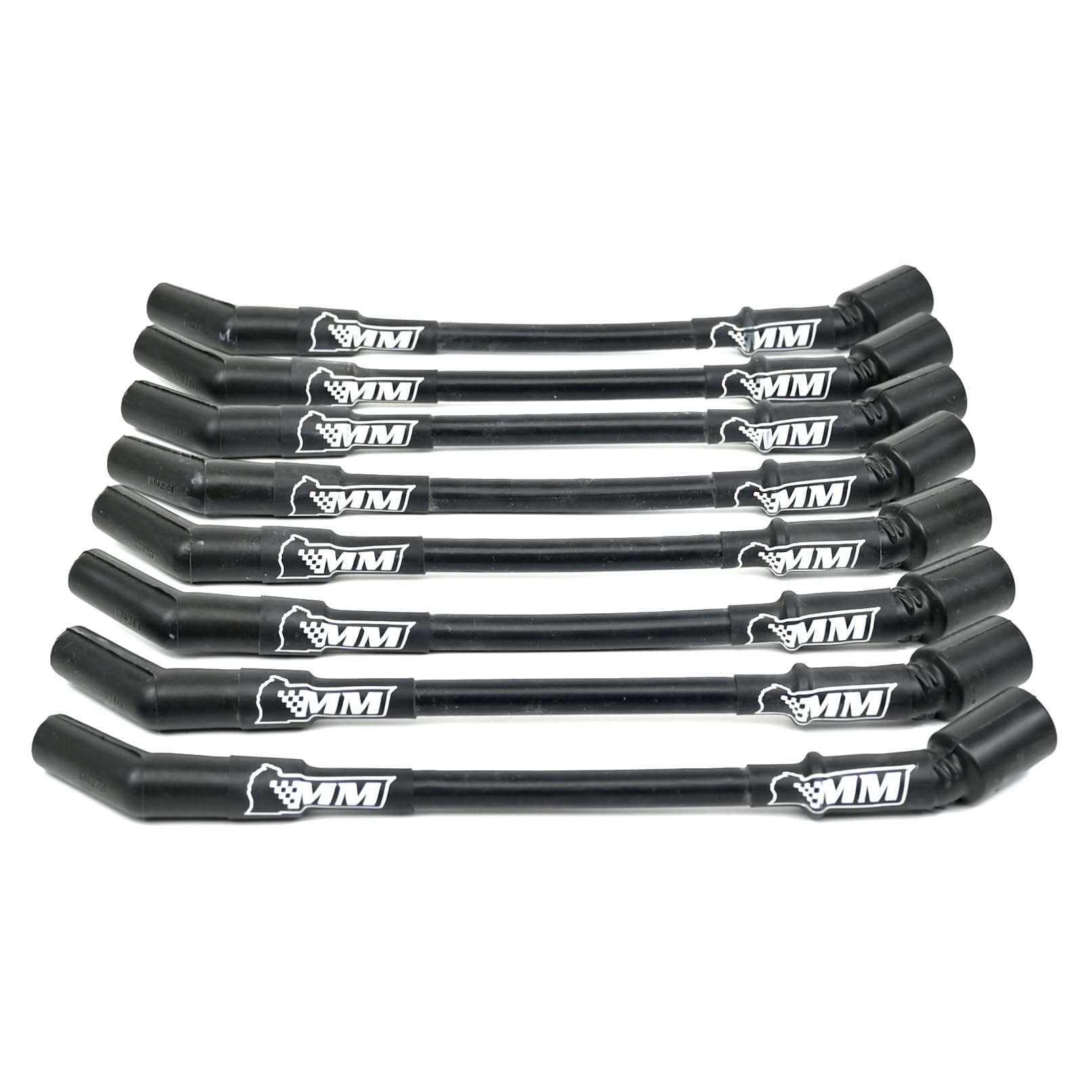 Michigan Motorsports front packaging showing black 10mm wires and benefits