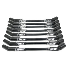 Michigan Motorsports front packaging showing black 10mm wires and benefits