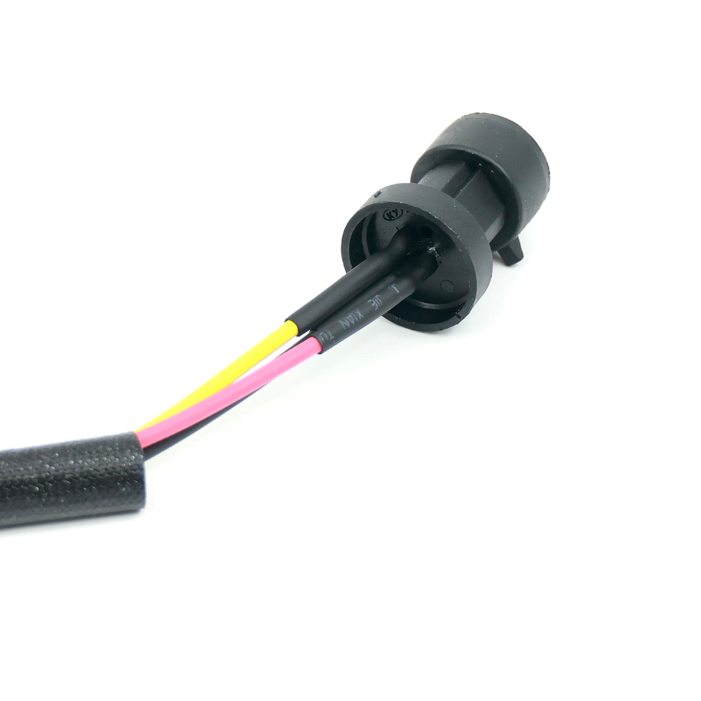 Michigan Motorsports harness connected to Holley 554-102 sensor for compatibility