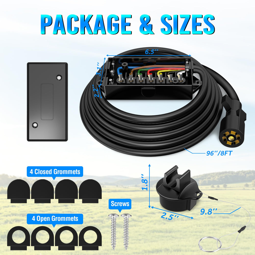 MICTUNING packaged kit with contents for quick installation