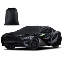 Migaven front view on Mustang showing full protection and weather resistance