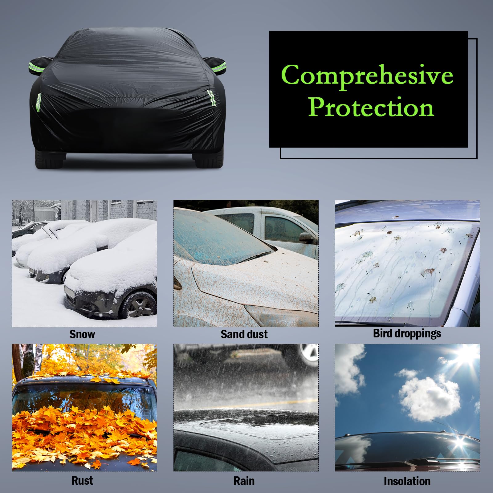 Migaven mirror pocket detail protecting mirrors and preventing damage