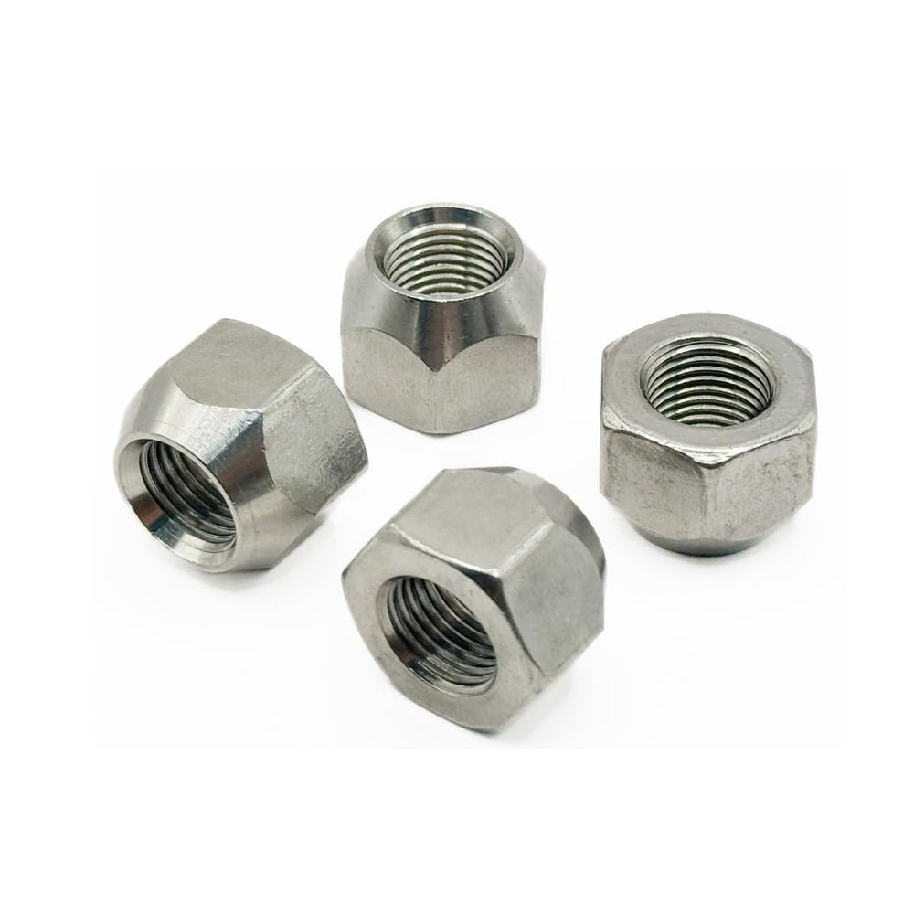 Mighty Fasteners front pack view showing 10 stainless wheel nuts with durable protection