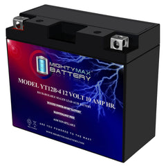 Mighty Max Battery front view showing compact form and reliable power