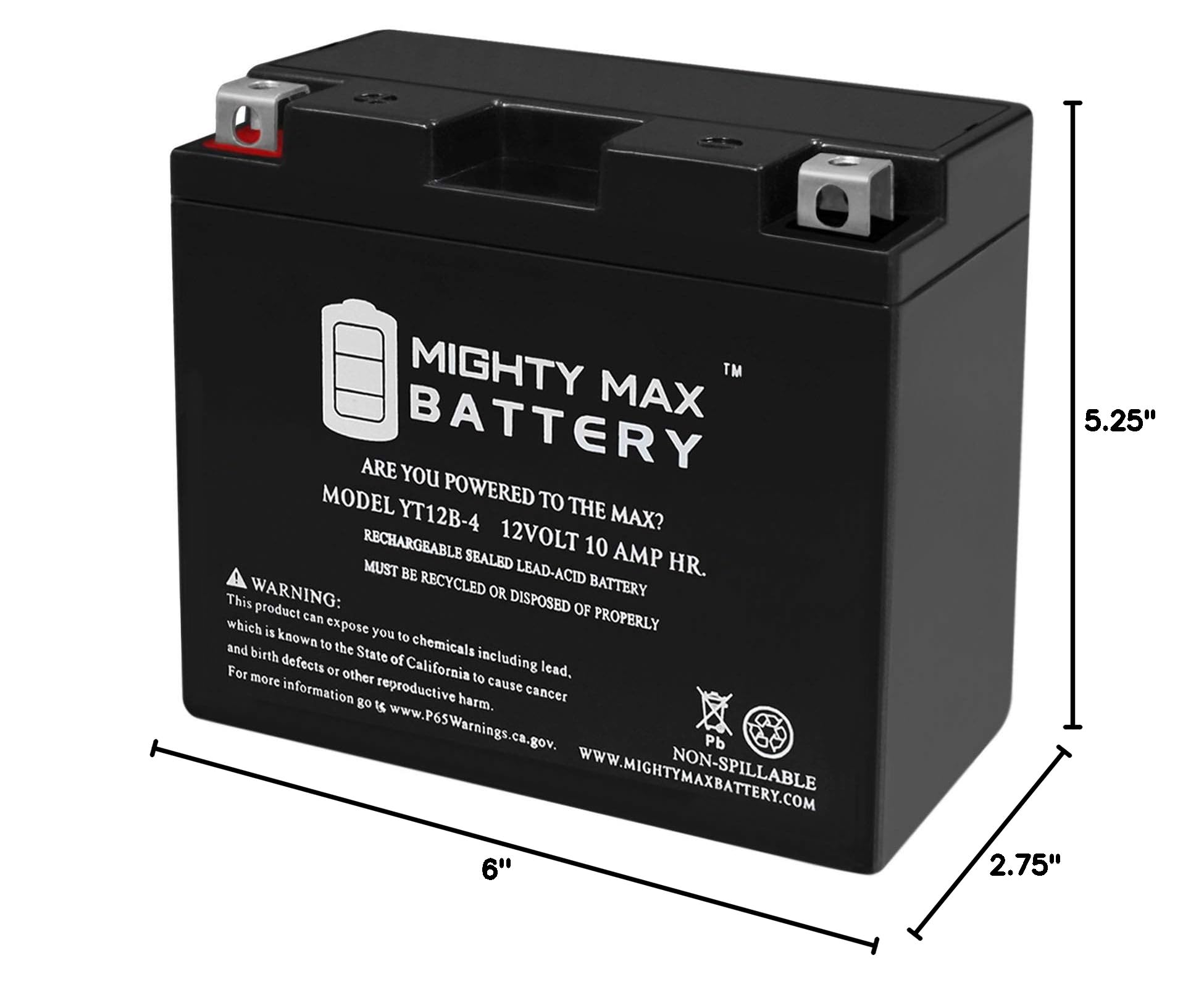 Mighty Max Battery in a garage setting conveying ready-to-ride reliability