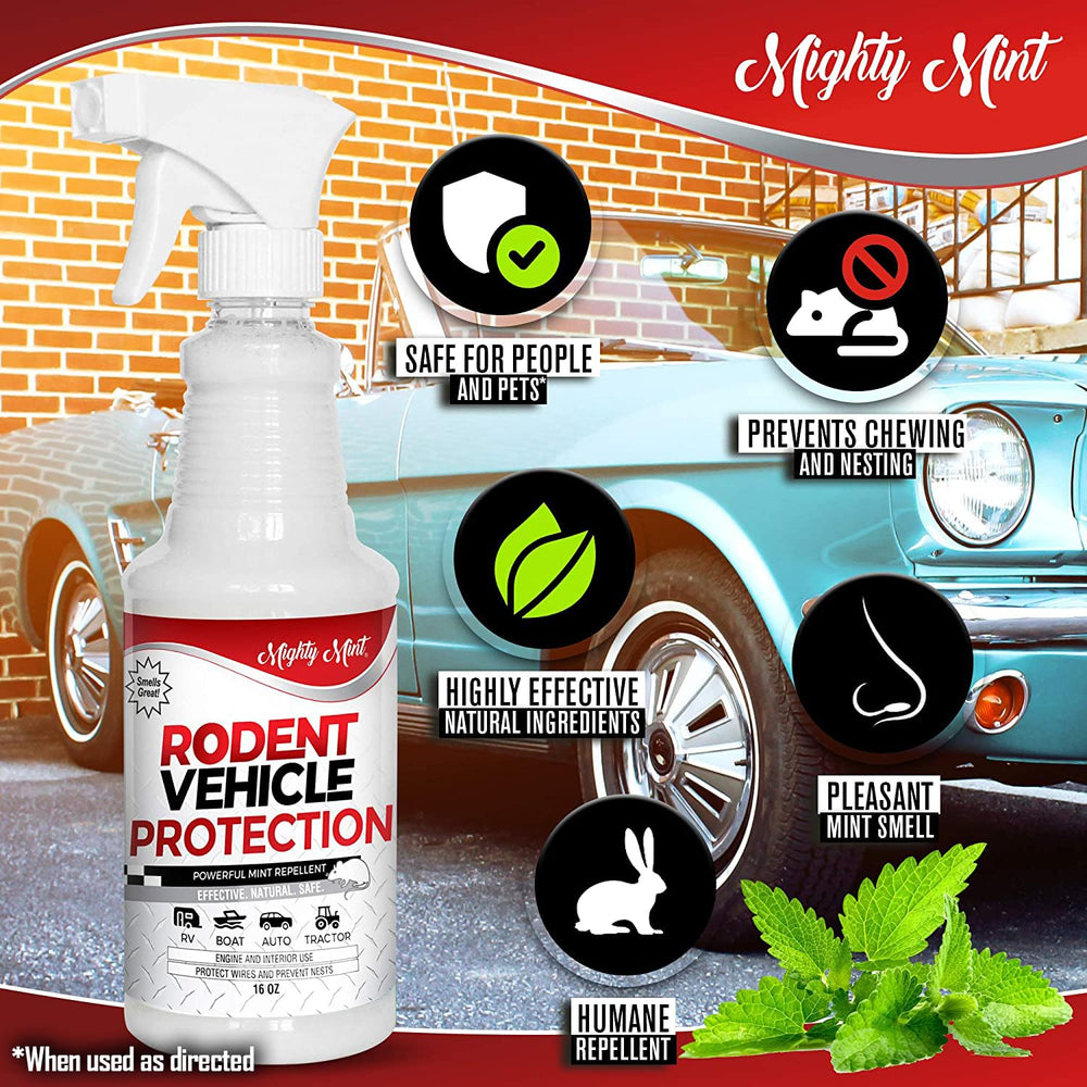 Mighty Mint close-up of spray nozzle for precise application and easy control