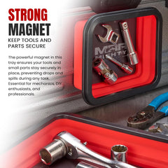 Mighty Red Ant silicone surface close-up resists oil for easy cleaning